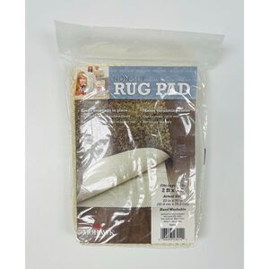 Mohawk Home Non Slip Rug Pad ‎ - Ivory - Size: 2 ft X 3 ft